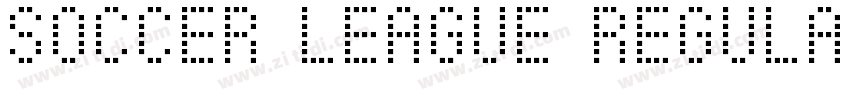 Soccer League Regula字体转换